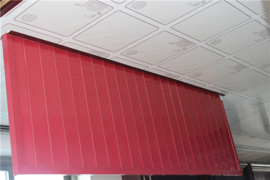 钢质帘片挡烟垂壁